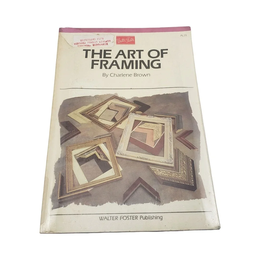 Walter Foster The Art of Framing Charlene Brown Artist Library Series AL19 Book